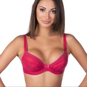 NWT panache 30G coral Fontaine bra